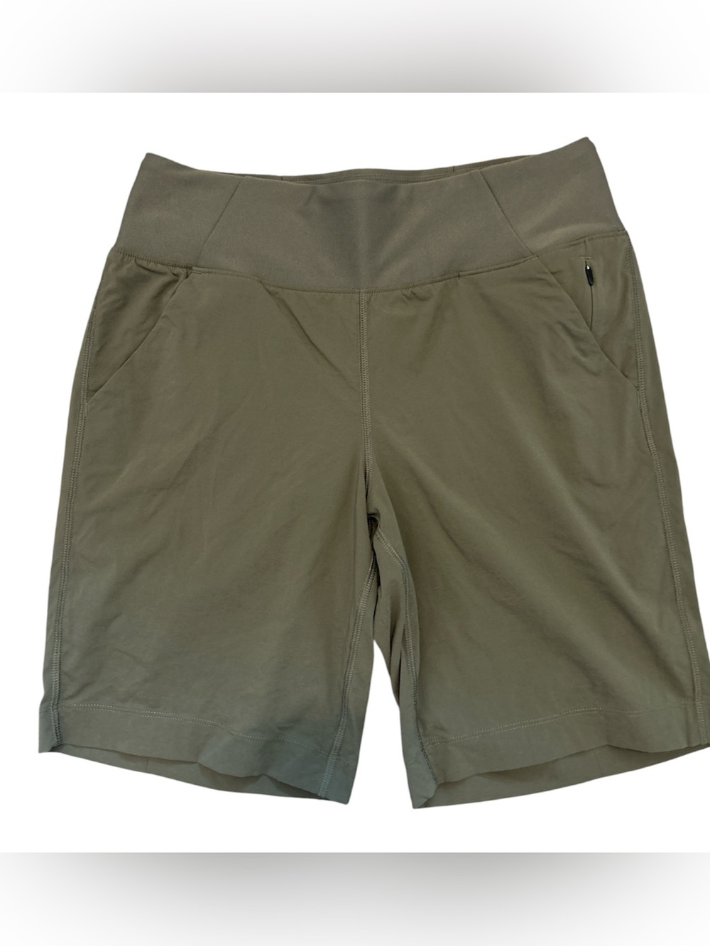 prAna Women’s Olive Green Performance Hiking Shorts Size Small